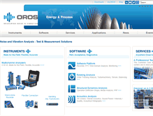 Tablet Screenshot of oros.com